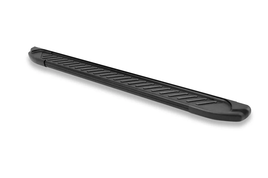 61729419 – ROMIK USA Running Board, Anodized Black Aluminum Unlighted 450 Pound Capacity With Mounting Bracket/ Hardw...